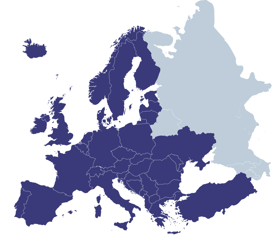 Map of Europe